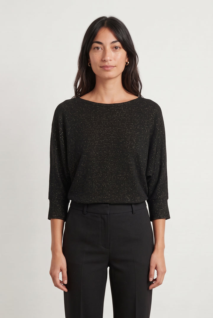 Pull Noir - Taille M/38 de la marque Caroll | PARAD120031 - Vendu par Paradigme - Image 1