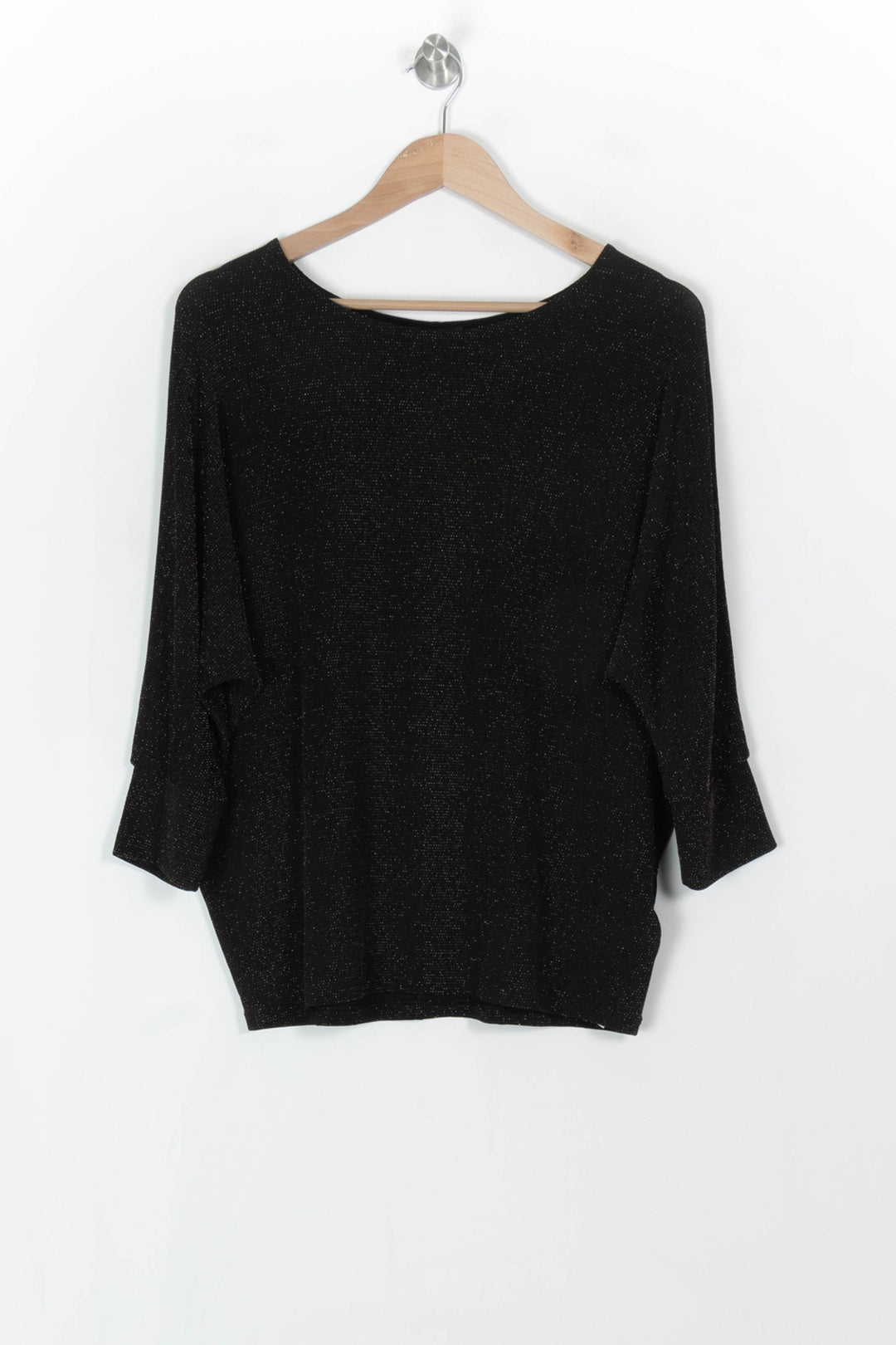 Pull Noir - Taille M/38 de la marque Caroll | PARAD120031 - Vendu par Paradigme - Image 2