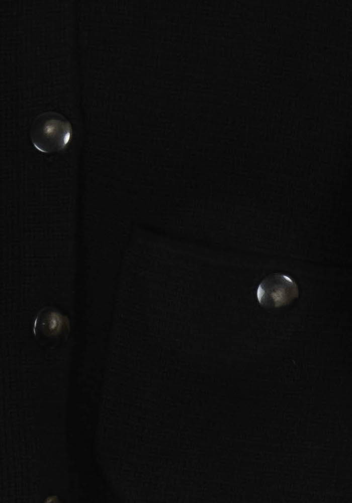 Cardigan Noir - Taille S/36 de la marque Sézane | PARAD120039 - Vendu par Paradigme - Image 3