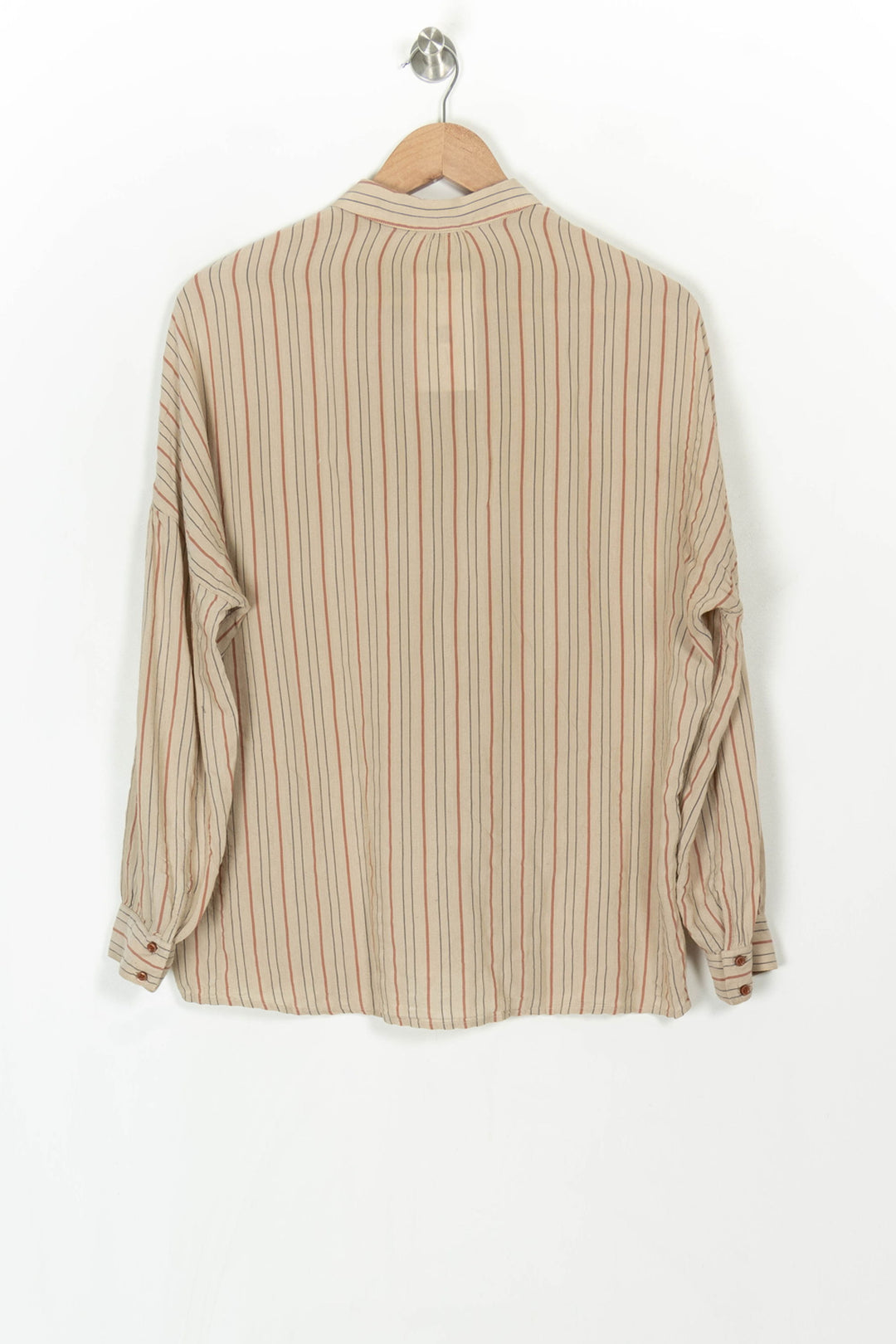Chemise Beige et Rouge - Taille S/36 de la marque Sessùn | PARAD120041 - Vendu par Paradigme - Image 5