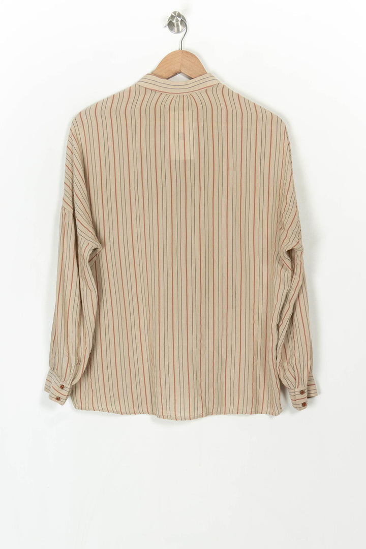 Chemise Beige et Rouge - Taille S/36 de la marque Sessùn | PARAD120041 - Vendu par Paradigme - Image 5