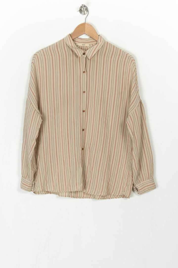 Chemise Beige et Rouge - Taille S/36 de la marque Sessùn | PARAD120041 - Vendu par Paradigme - Image 2