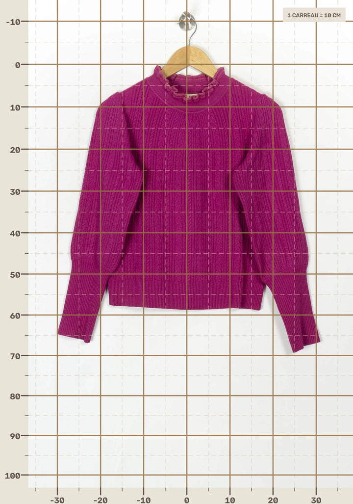 Pull Rose - Taille S/36 de la marque Suncoo | PARAD120042 - Vendu par Paradigme - Image 4