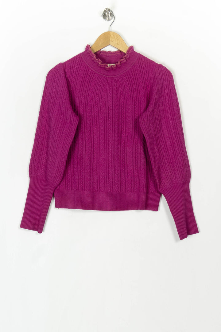 Pull Rose - Taille S/36 de la marque Suncoo | PARAD120042 - Vendu par Paradigme - Image 2