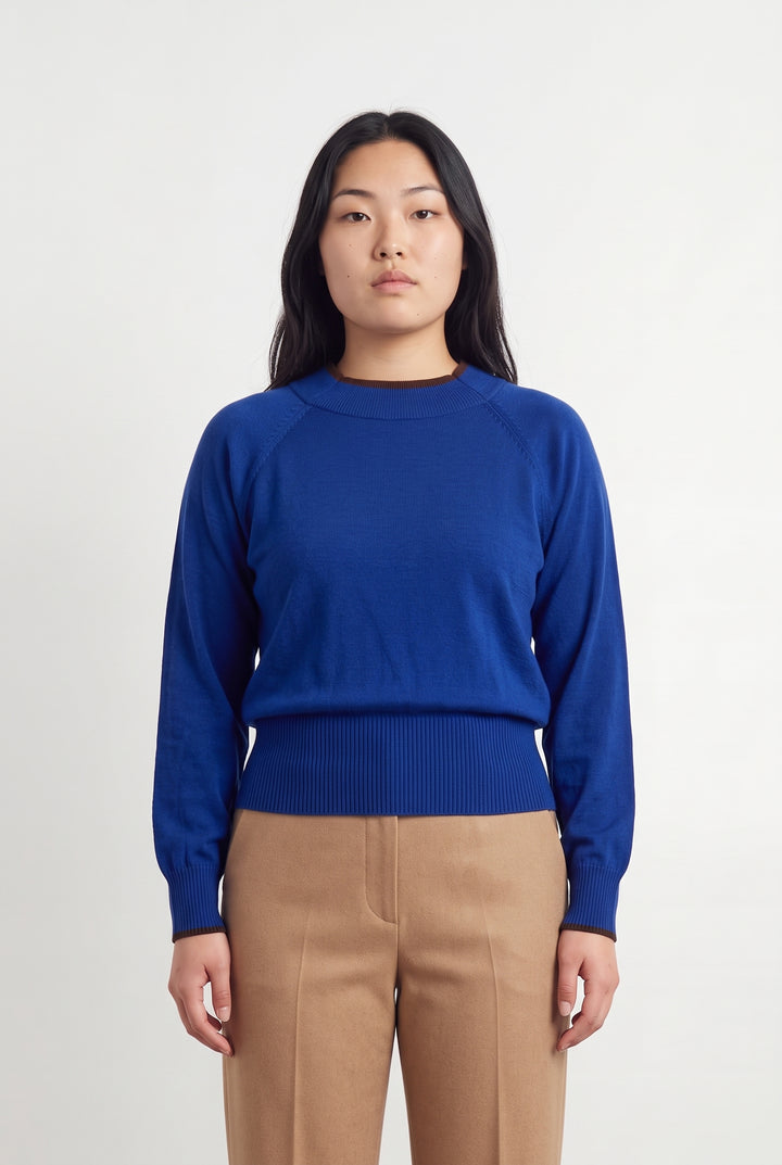 Pull Bleu - Taille XL/42 de la marque Rodier | PARAD120044 - Vendu par Paradigme - Image 1