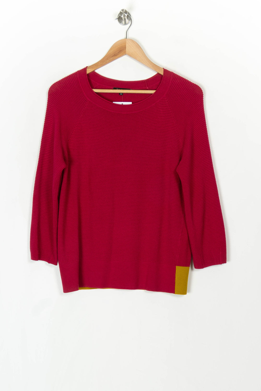Pull Rose et Jaune - Taille M/38 de la marque Tara Jarmon | PARAD120045 - Vendu par Paradigme - Image 2