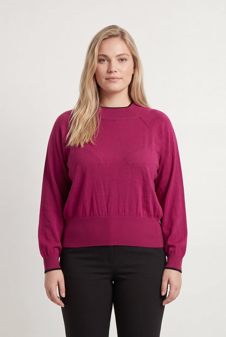 Pull Violet - Taille XL/42 de la marque Rodier | PARAD120047 - Vendu par Paradigme - Image 1