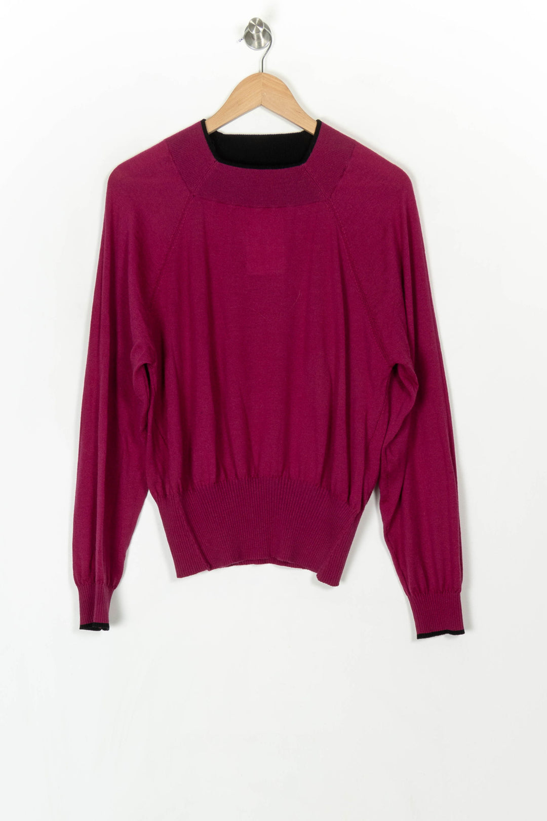 Pull Violet - Taille XL/42 de la marque Rodier | PARAD120047 - Vendu par Paradigme - Image 2