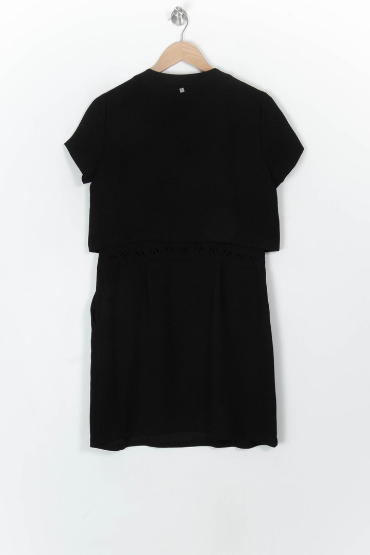 Robe Courte Noire - Taille L/40 de la marque I.Code | PARAD120049 - Vendu par Paradigme - Image 5