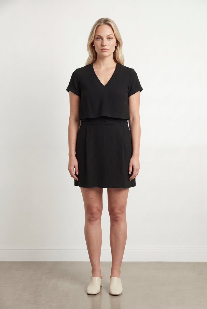 Robe Courte Noire - Taille L/40 de la marque I.Code | PARAD120049 - Vendu par Paradigme - Image 1