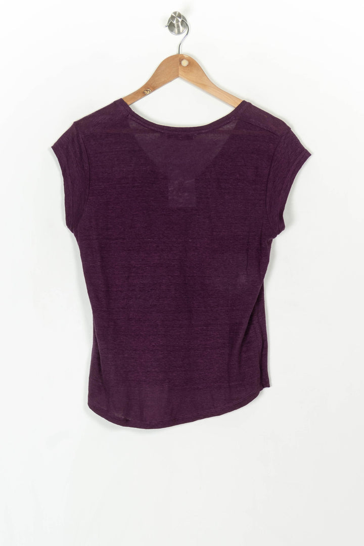 Tee-shirt Bordeaux - Taille M/38 de la marque La Fée Maraboutée | PARAD120054 - Vendu par Paradigme - Image 5