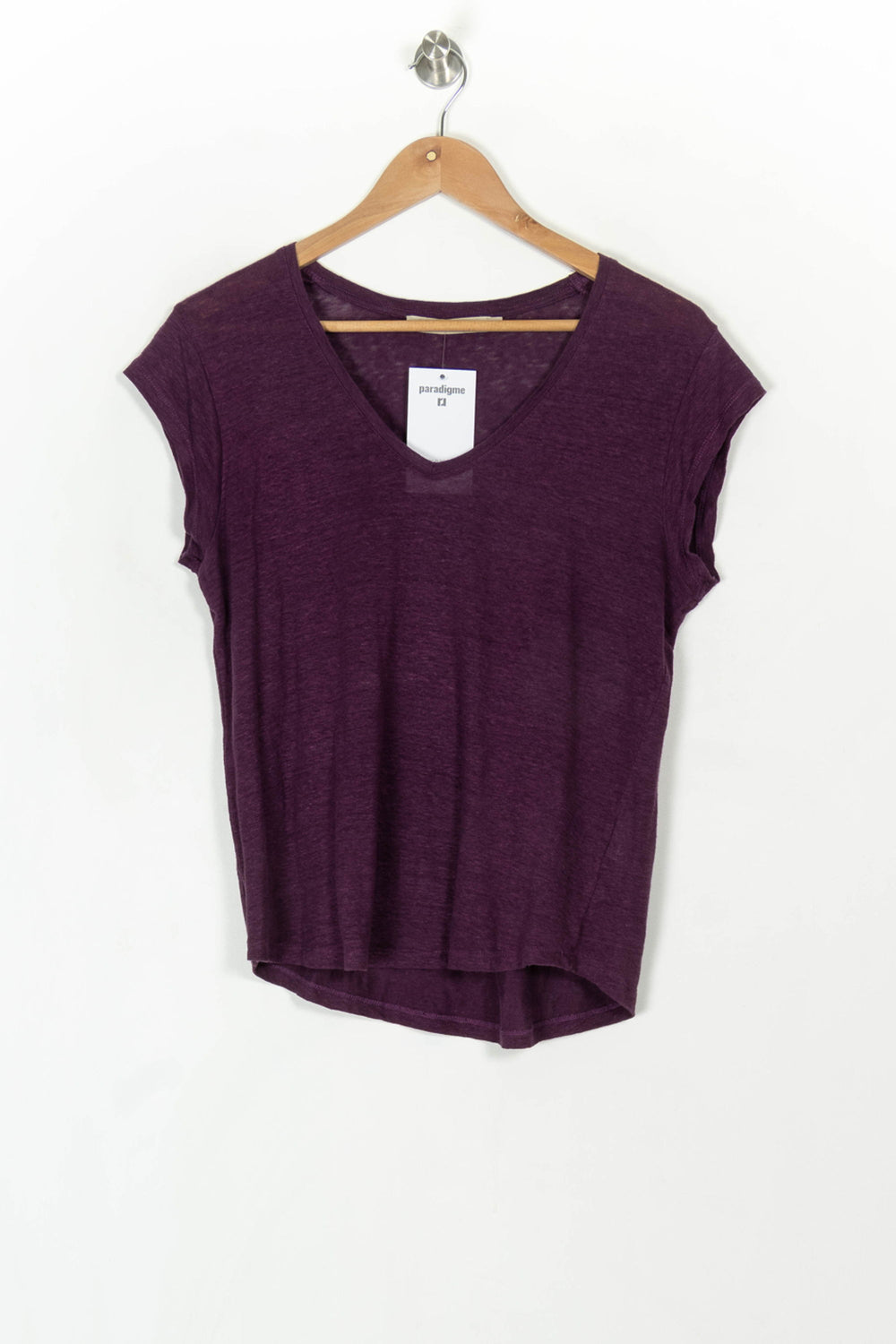 Tee-shirt Bordeaux - Taille M/38 de la marque La Fée Maraboutée | PARAD120054 - Vendu par Paradigme - Image 2