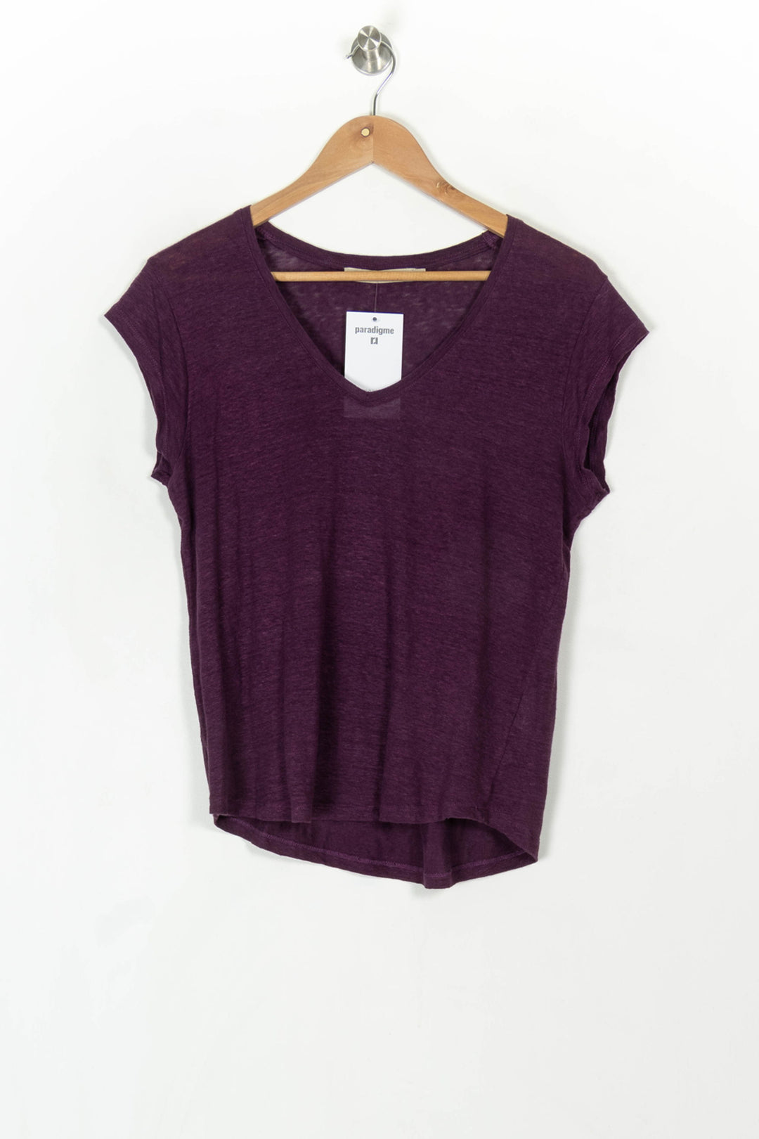 Tee-shirt Bordeaux - Taille M/38 de la marque La Fée Maraboutée | PARAD120054 - Vendu par Paradigme - Image 2