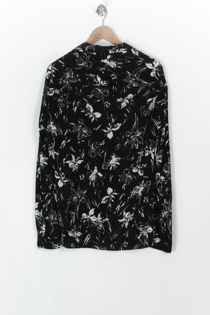 Chemise Noire et Blanche - Taille M/38 de la marque The Kooples | PARAD120061 - Vendu par Paradigme - Image 5