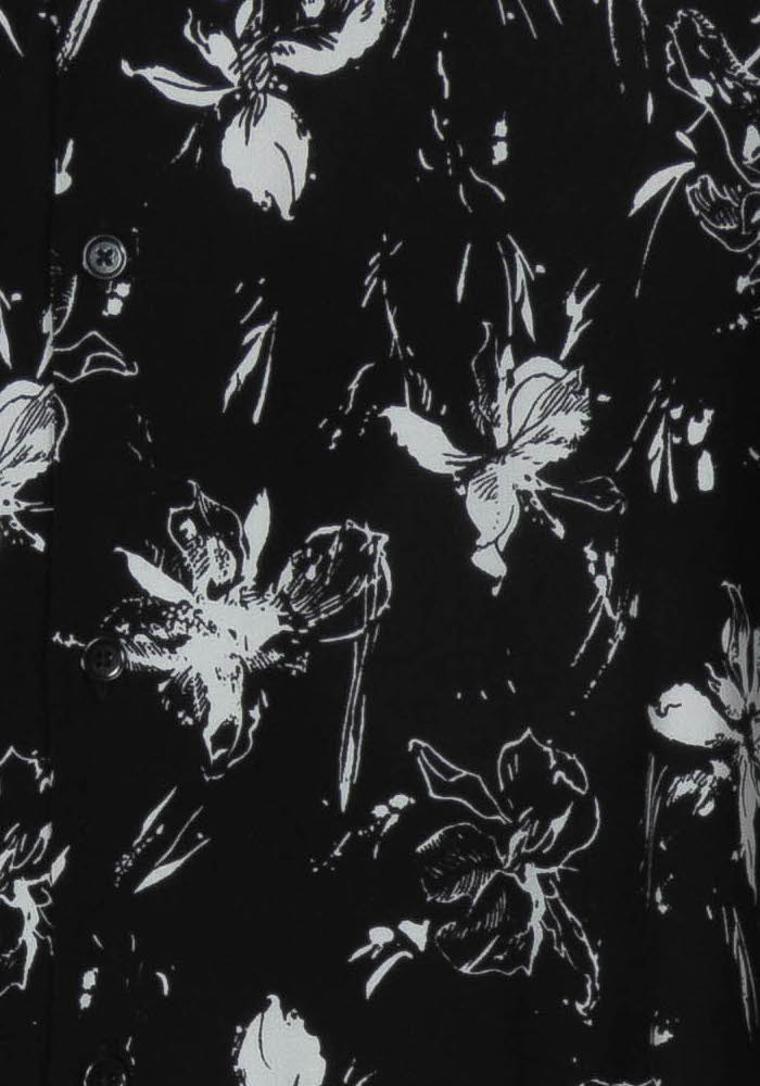 Chemise Noire et Blanche - Taille M/38 de la marque The Kooples | PARAD120061 - Vendu par Paradigme - Image 3