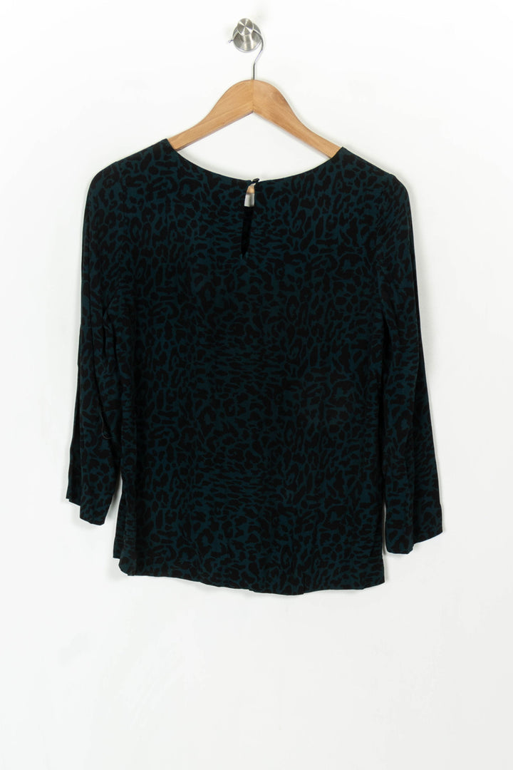 Blouse Noire et Verte - Taille M/38 de la marque Comptoir des Cotonniers | PARAD120063 - Vendu par Paradigme - Image 5