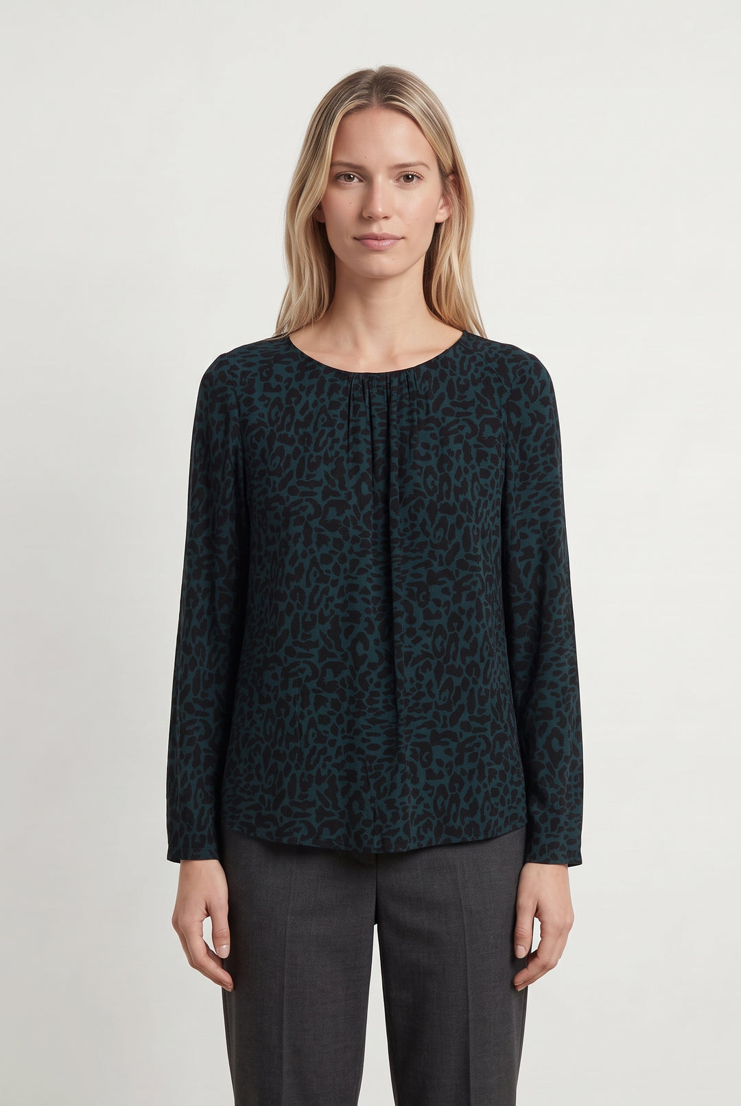 Blouse Noire et Verte - Taille M/38 de la marque Comptoir des Cotonniers | PARAD120063 - Vendu par Paradigme - Image 1