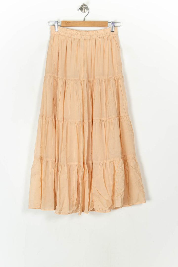 Jupe Longue Rose - Taille S/36 de la marque Petite Mendigote | PARAD120065 - Vendu par Paradigme - Image 2