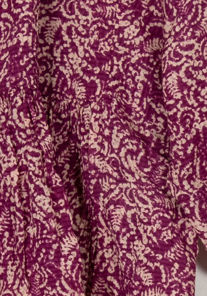 Blouse Rose et Beige - Taille M/38 de la marque Vanessa Bruno | PARAD120069 - Vendu par Paradigme - Image 3