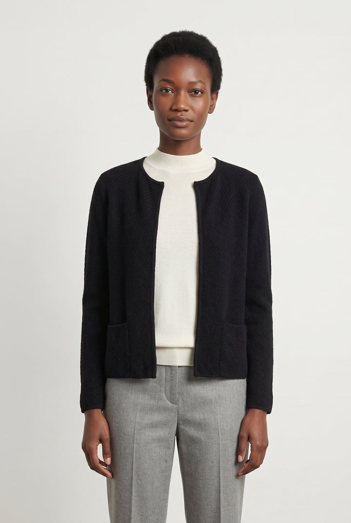 Cardigan Noir - Taille S/36 de la marque Gerard Darel | PARAD120071 - Vendu par Paradigme - Image 1