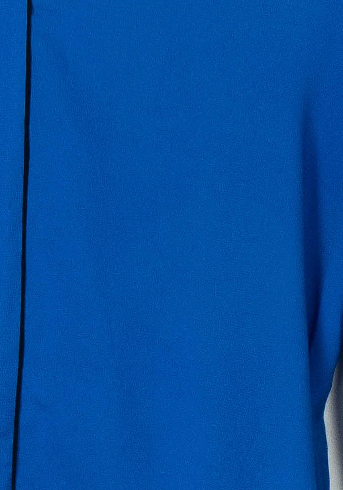 Blouse Bleue - Taille S/36 de la marque Claudie Pierlot | PARAD120075 - Vendu par Paradigme - Image 3