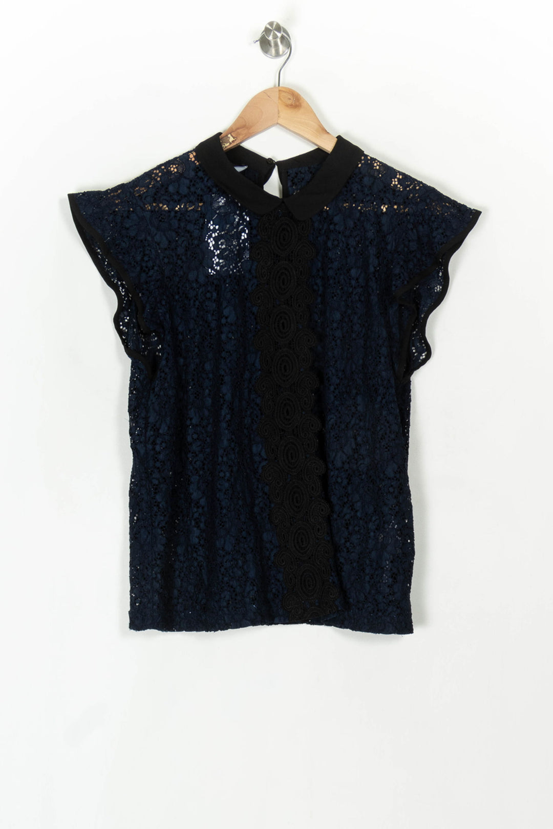 Blouse Bleu et Noir - Taille XL/42 de la marque Kookai | PARAD120081 - Vendu par Paradigme - Image 2