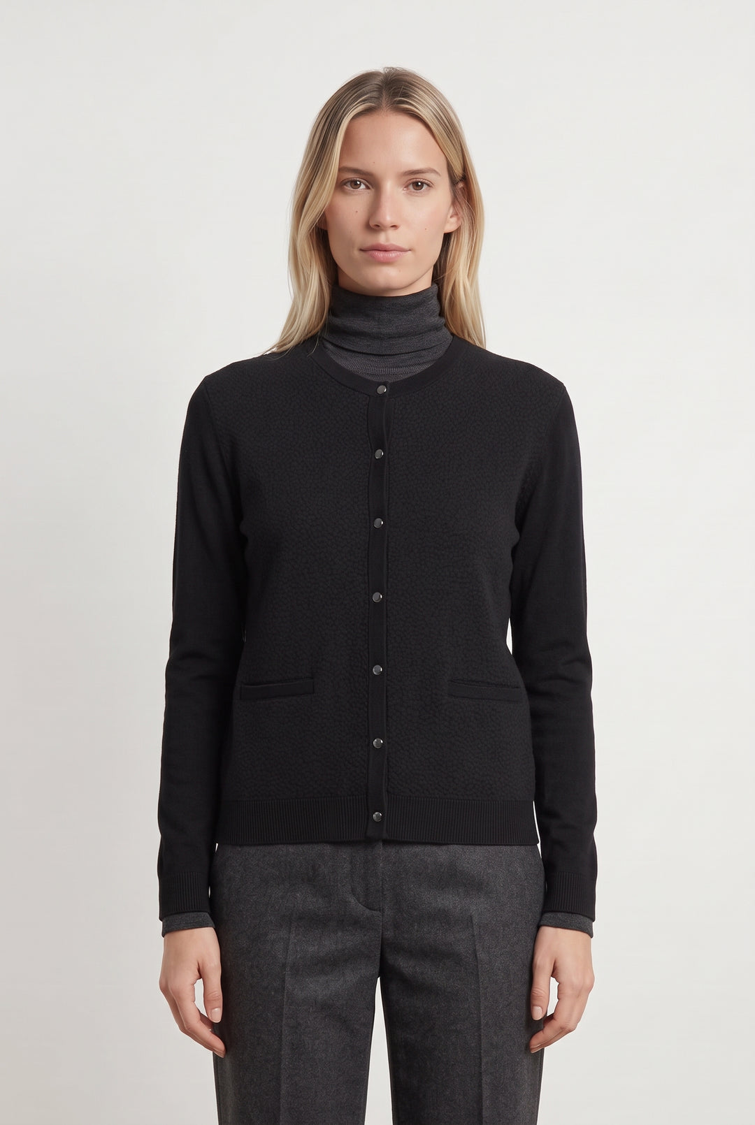 Cardigan Noir - Taille S/36 de la marque Ekyog | PARAD120082 - Vendu par Paradigme - Image 1