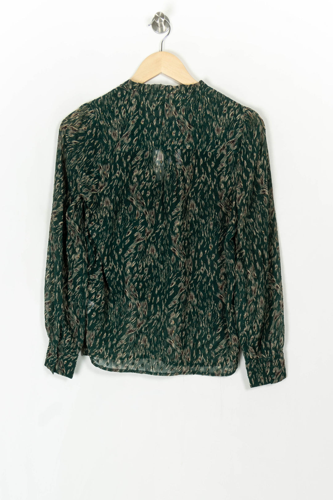 Blouse Verte et Beige - Taille S/36 de la marque Karl Marc John | PARAD120091 - Vendu par Paradigme - Image 5