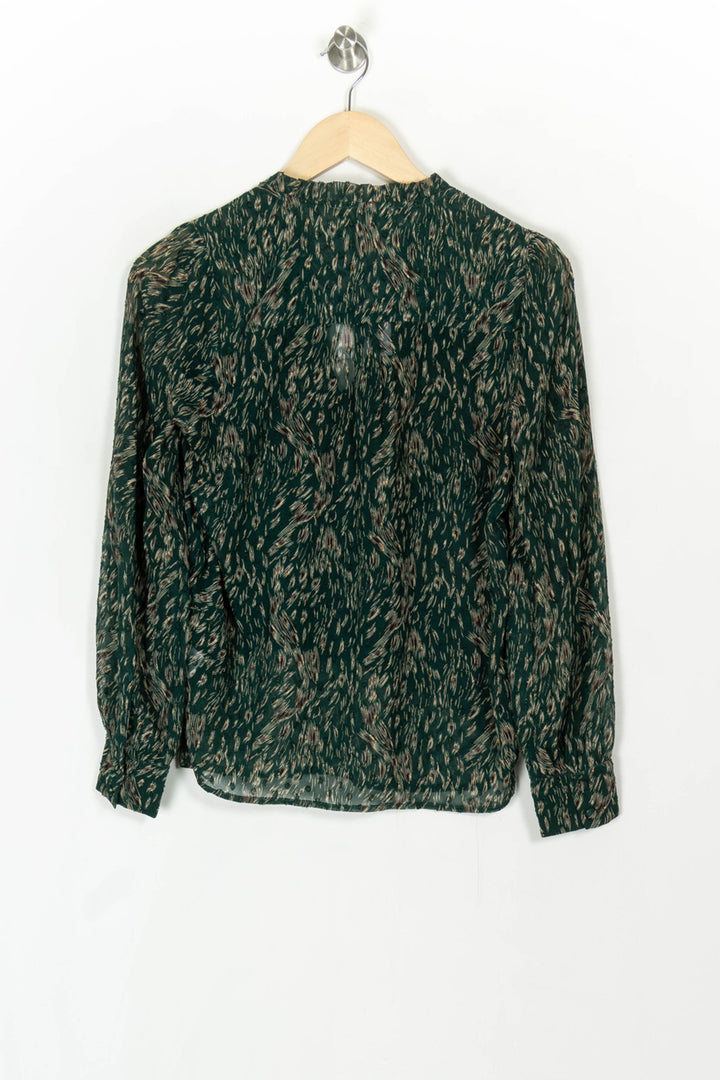 Blouse Verte et Beige - Taille S/36 de la marque Karl Marc John | PARAD120091 - Vendu par Paradigme - Image 5