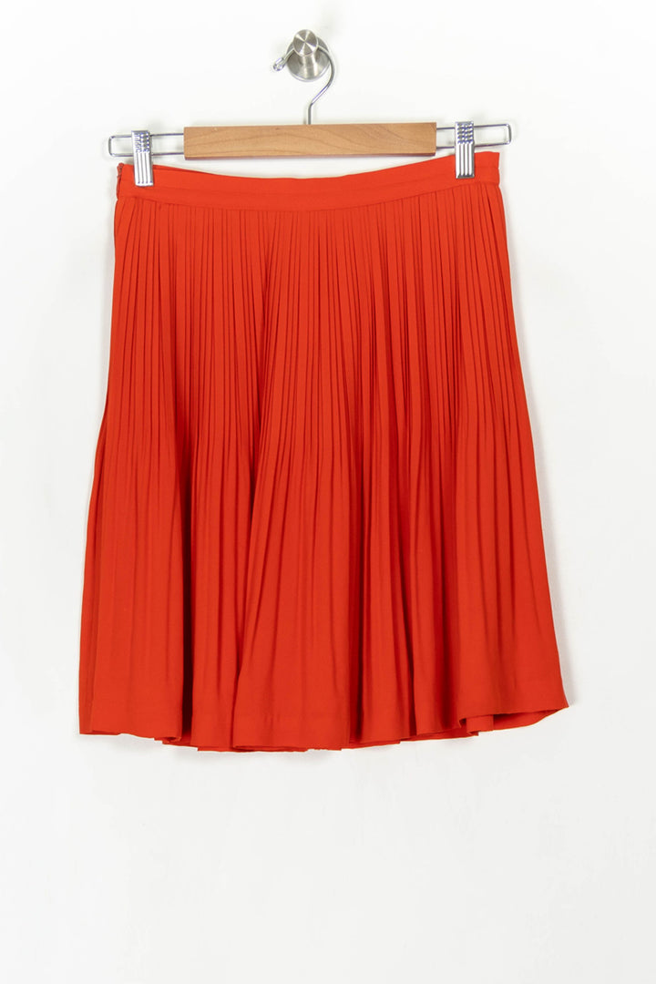 Jupe Plissée Rouge - Taille S/36 de la marque Comptoir des Cotonniers | PARAD120093 - Vendu par Paradigme - Image 5