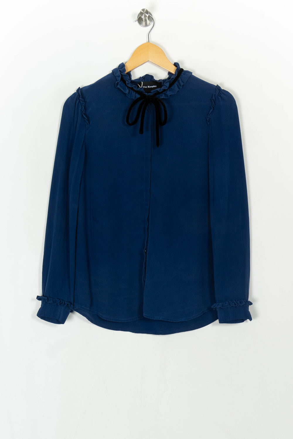 Chemisier Bleu - Taille S/36 de la marque The Kooples | PARAD120094 - Vendu par Paradigme - Image 2
