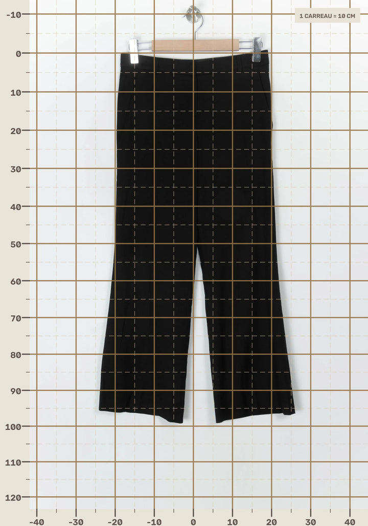 Pantalon Noir - Taille M/38 de la marque Tara Jarmon | PARAD120096 - Vendu par Paradigme - Image 4