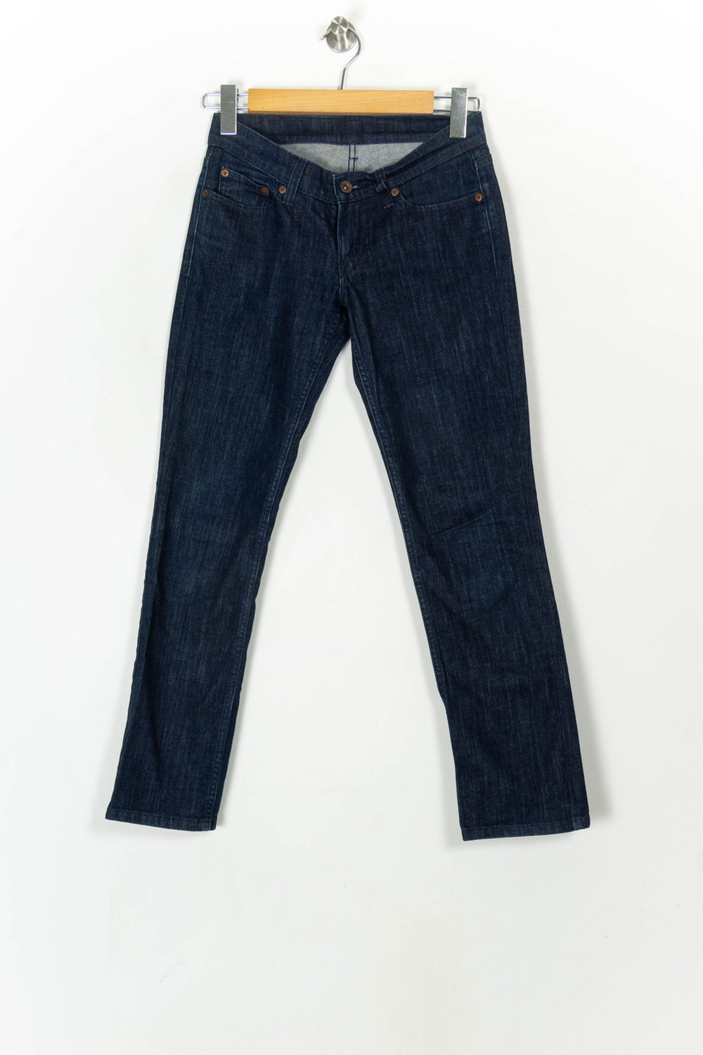 Jean Droit Bleu - Taille S/36 de la marque Levi's | PARAD120099 - Vendu par Paradigme - Image 2
