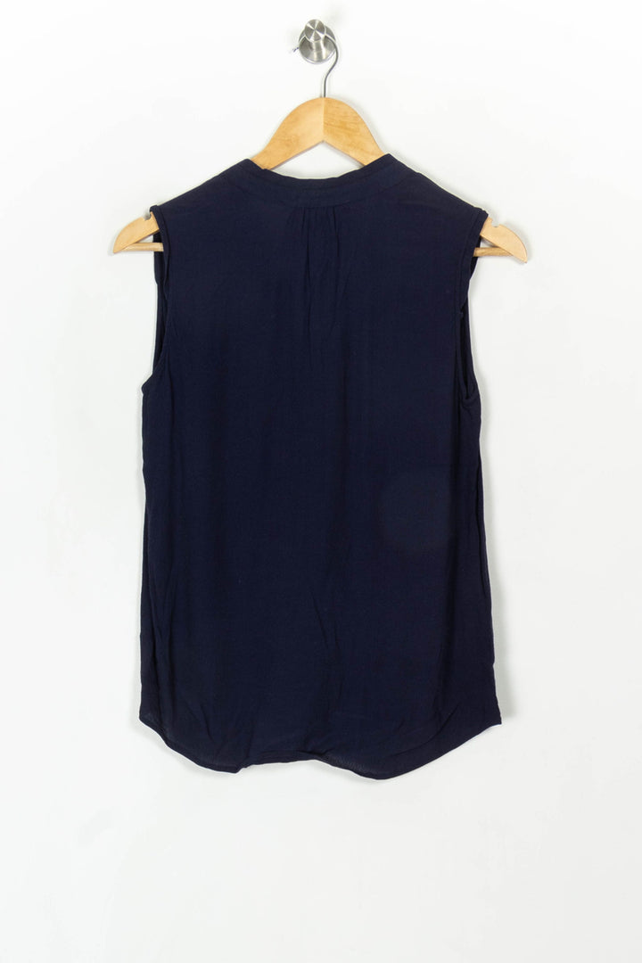 Blouse Sans Manches Bleue - Taille S/36 de la marque Comptoir des Cotonniers | PARAD120104 - Vendu par Paradigme - Image 5