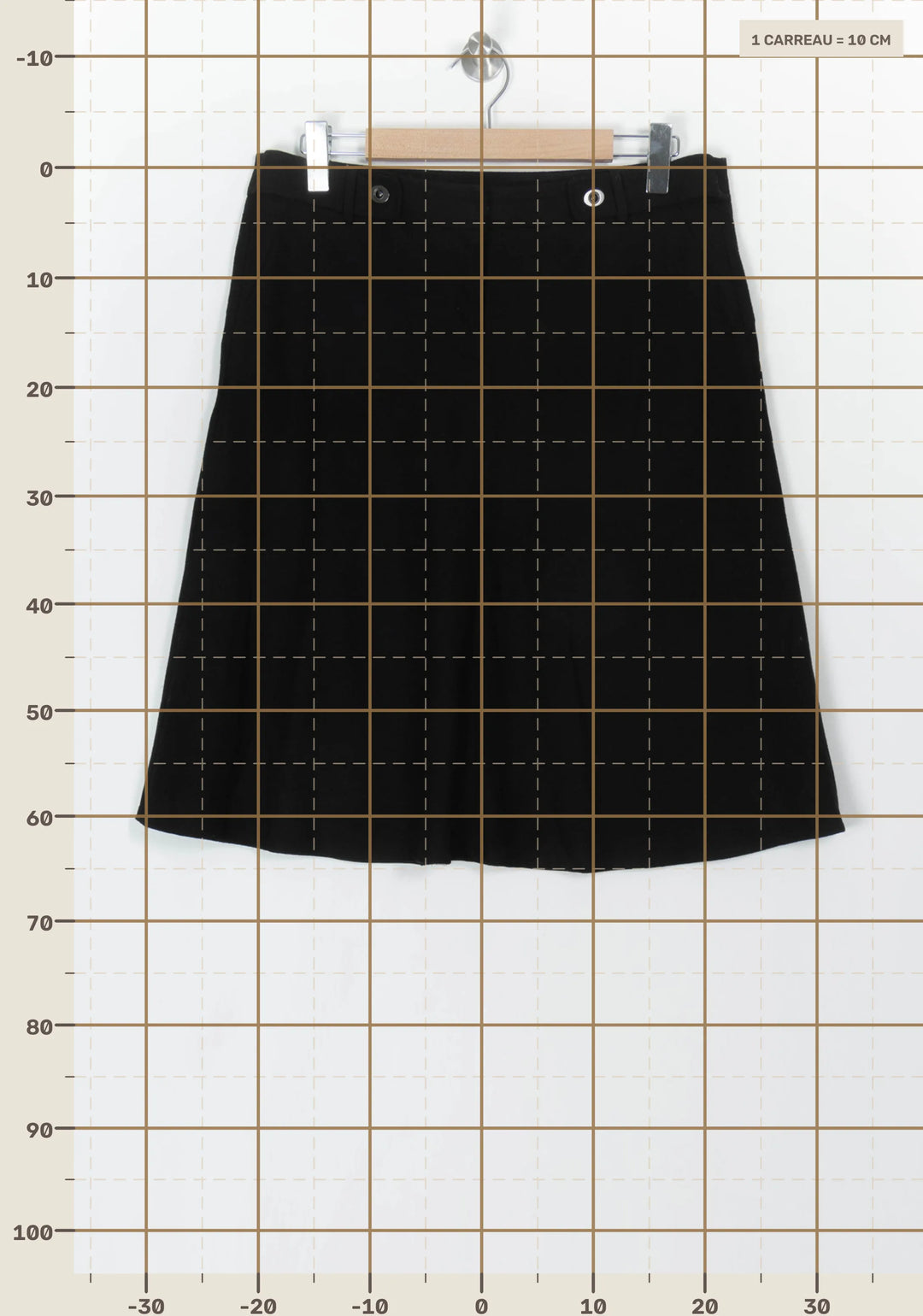 Jupe Noire - Taille XXL/44 de la marque Gerard Darel | PARAD120114 - Vendu par Paradigme - Image 4