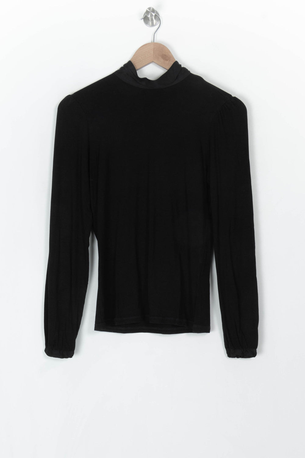 Tee-shirt Manches Longues Noir - Taille XS/34 de la marque La Fée Maraboutée | PARAD120122 - Vendu par Paradigme - Image 2