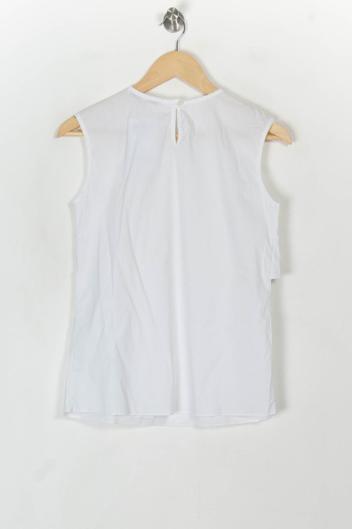 Blouse Blanche - Taille S/36 de la marque La Fée Maraboutée | PARAD120124 - Vendu par Paradigme - Image 5