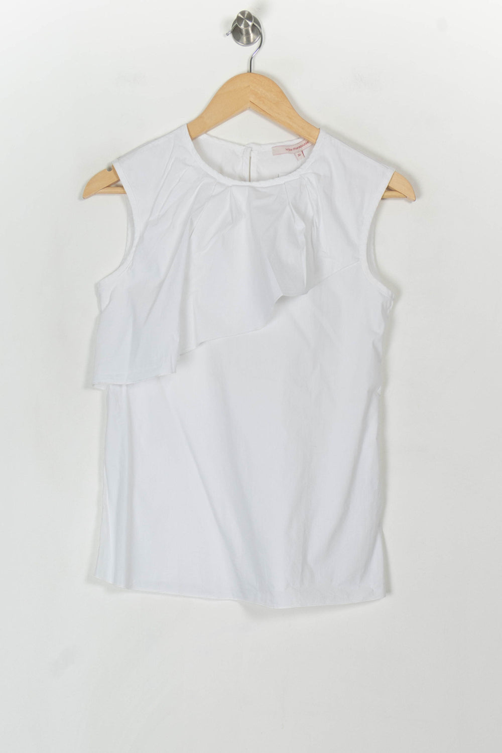 Blouse Blanche - Taille S/36 de la marque La Fée Maraboutée | PARAD120124 - Vendu par Paradigme - Image 2