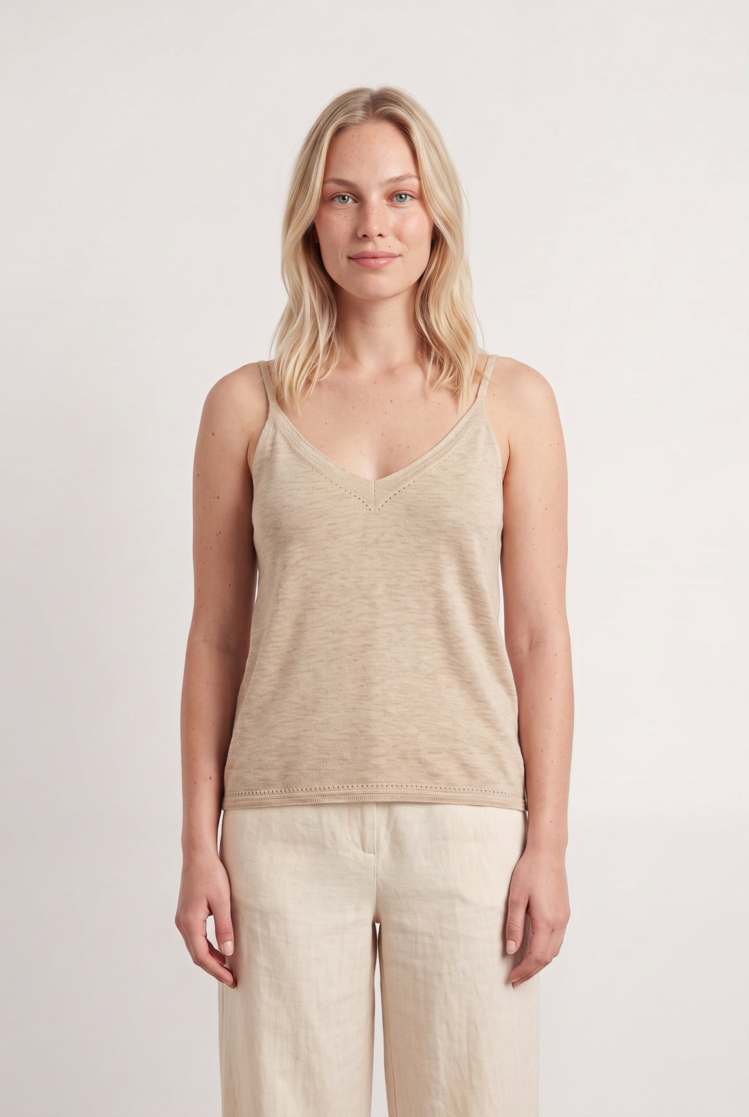 Caraco Beige - Taille L/40 de la marque La Petite Etoile | PARAD120130 - Vendu par Paradigme - Image 1