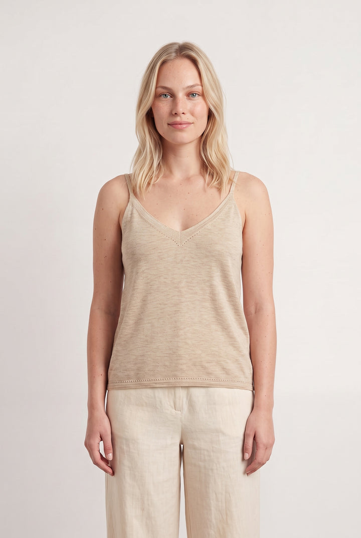 Caraco Beige - Taille L/40 de la marque La Petite Etoile | PARAD120130 - Vendu par Paradigme - Image 1