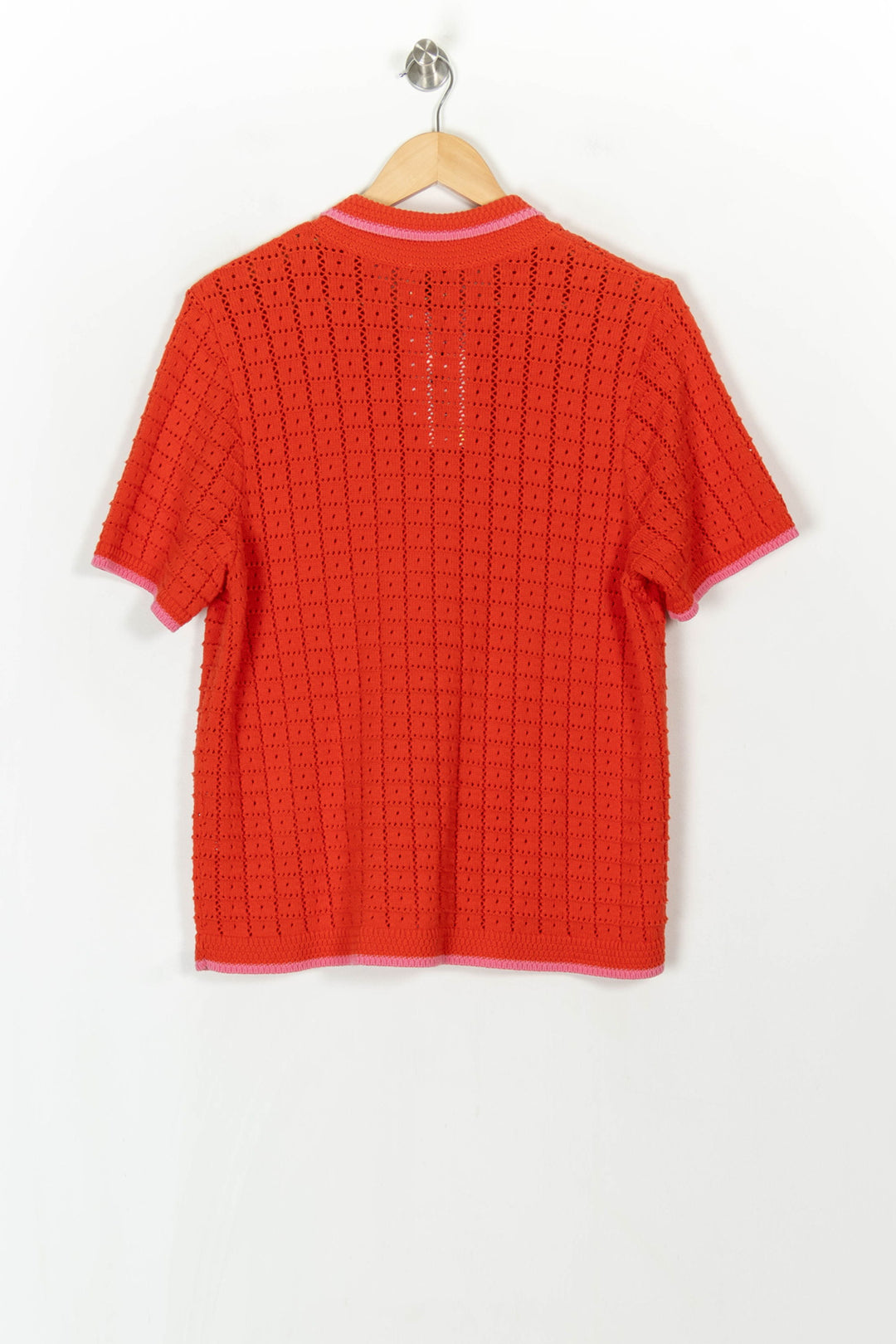 Gilet Rouge et Rose - Taille XL/42 de la marque Petite Mendigote | PARAD120132 - Vendu par Paradigme - Image 5