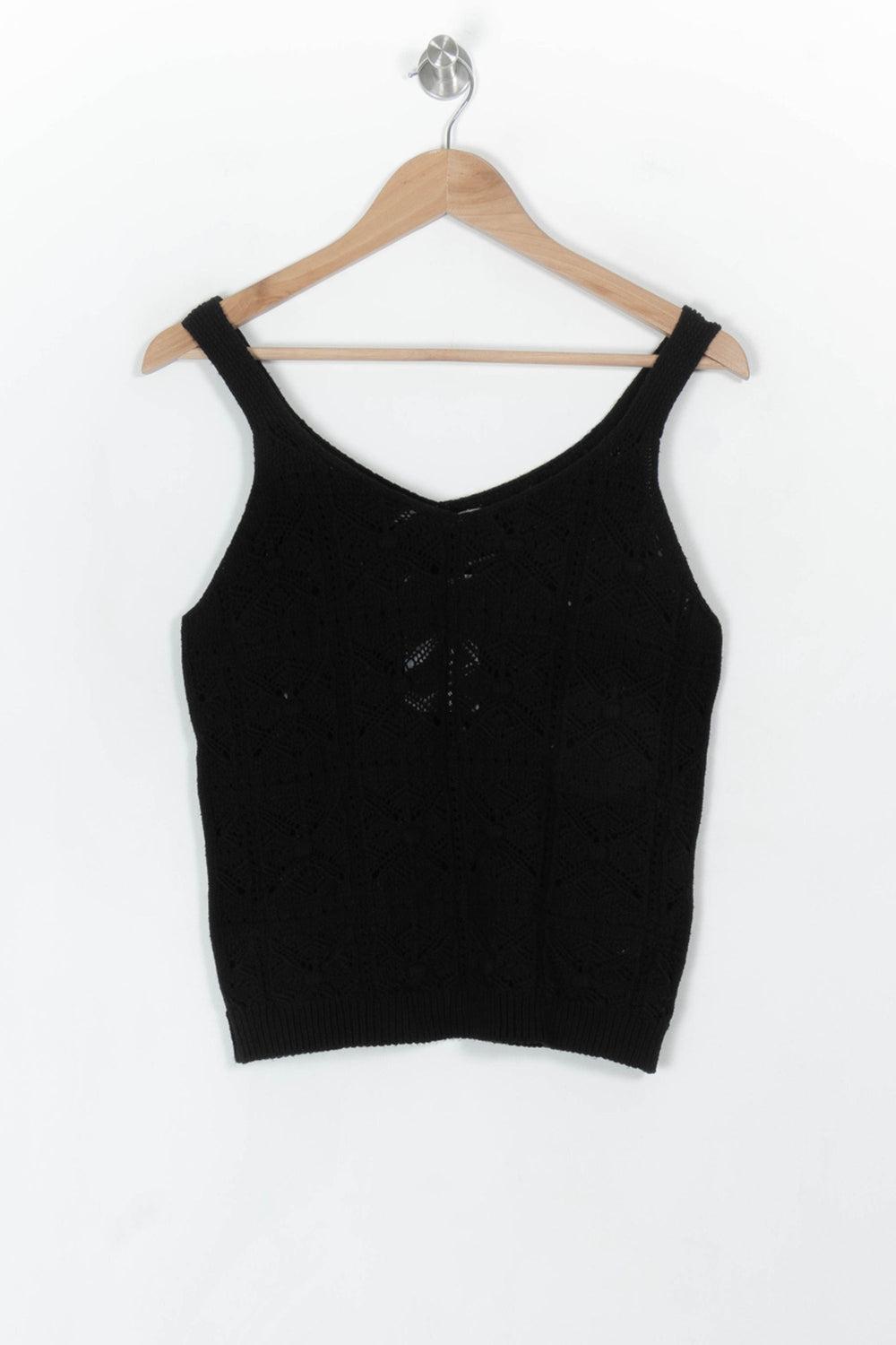 Débardeur Noir - Taille L/40 de la marque La Fée Maraboutée | PARAD120134 - Vendu par Paradigme - Image 2