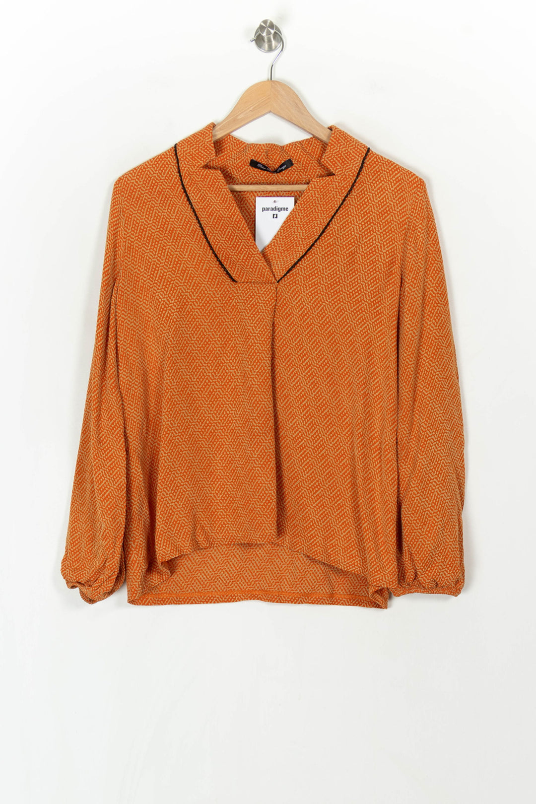 Blouse Orange - Taille M/38 de la marque Bleu Blanc Rouge | PARAD120136 - Vendu par Paradigme - Image 2