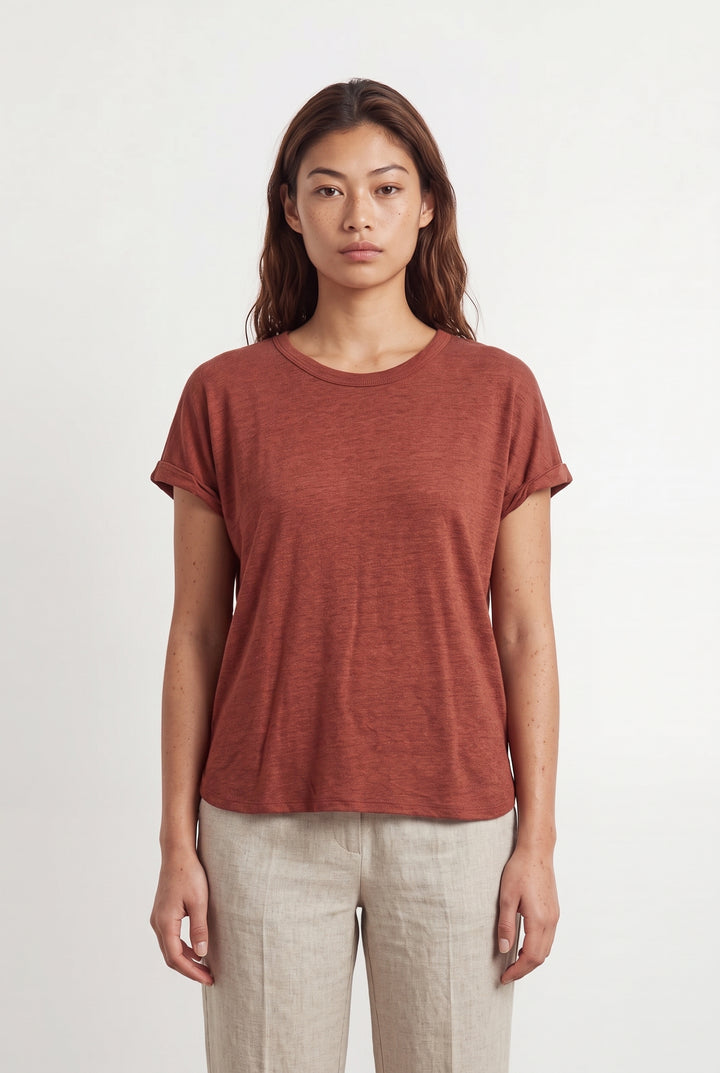 Tee-shirt Rouge - Taille S/36 de la marque Des petits hauts | PARAD120138 - Vendu par Paradigme - Image 1