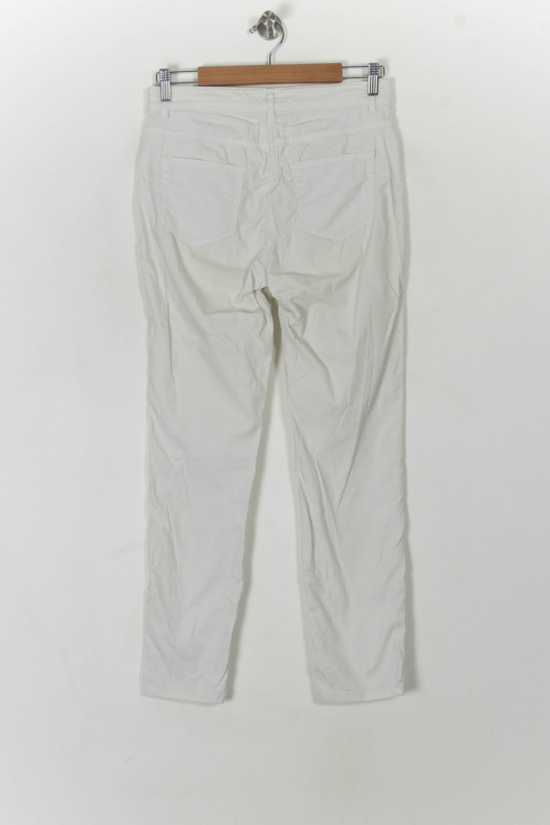 Jean Blanc - Taille M/38 de la marque Caroll | PARAD120147 - Vendu par Paradigme - Image 5