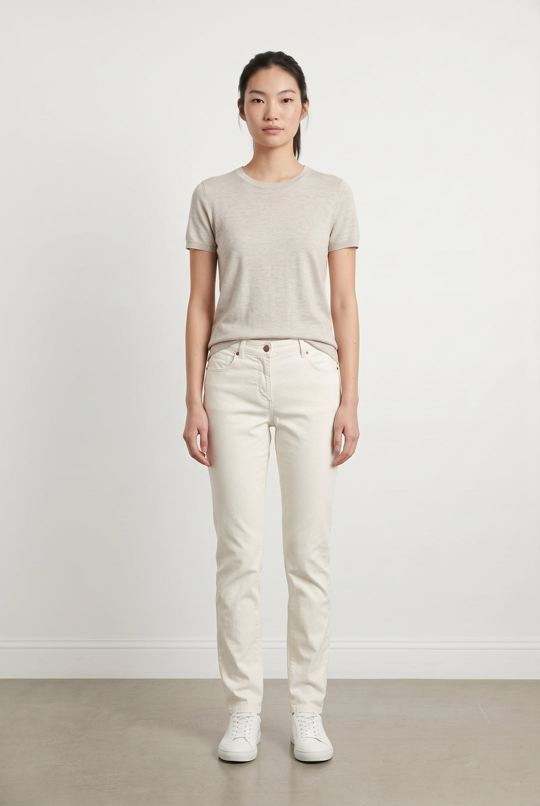 Jean Blanc - Taille M/38 de la marque Caroll | PARAD120147 - Vendu par Paradigme - Image 1
