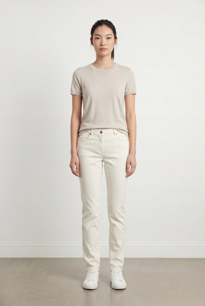 Jean Blanc - Taille M/38 de la marque Caroll | PARAD120147 - Vendu par Paradigme - Image 1