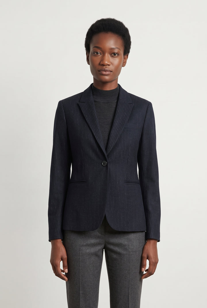 Blazer Bleu - Taille M/38 de la marque La Fée Maraboutée | PARAD120160 - Vendu par Paradigme - Image 1