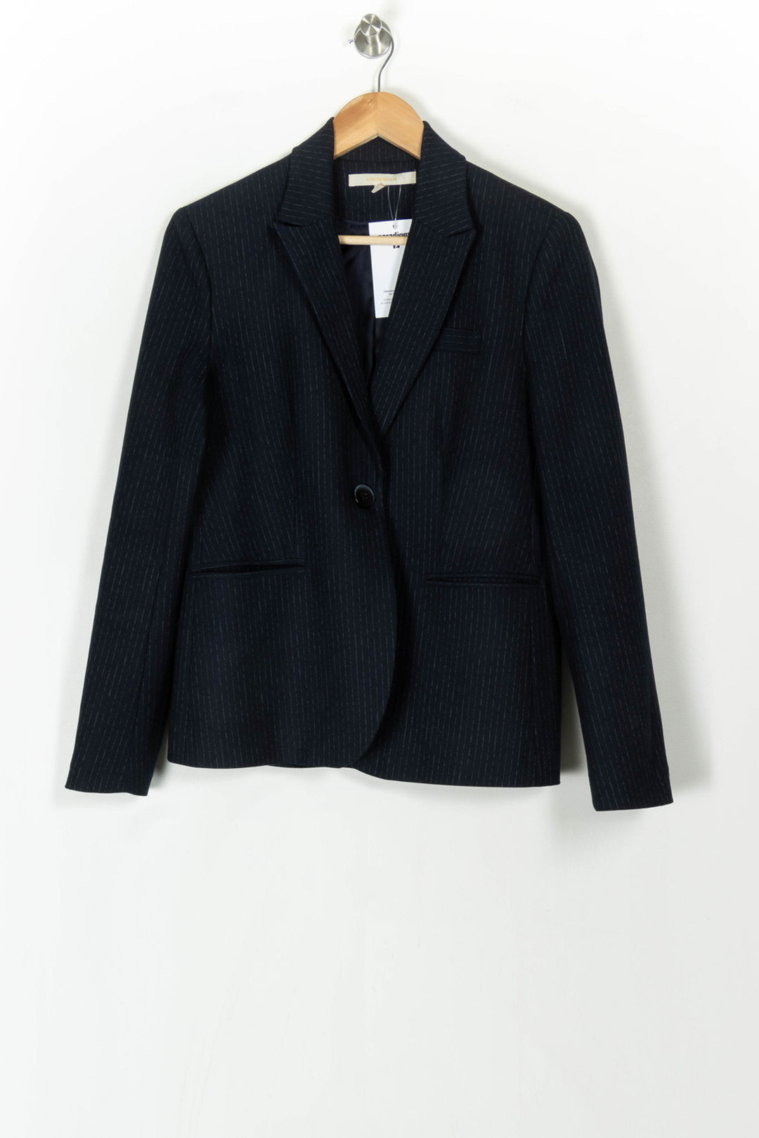 Blazer Bleu - Taille M/38 de la marque La Fée Maraboutée | PARAD120160 - Vendu par Paradigme - Image 2