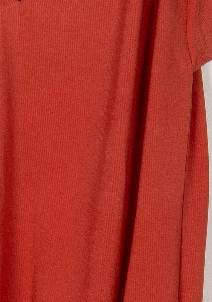 Robe Courte Rouge - Taille S/36 de la marque Sessùn | PARAD120161 - Vendu par Paradigme - Image 3